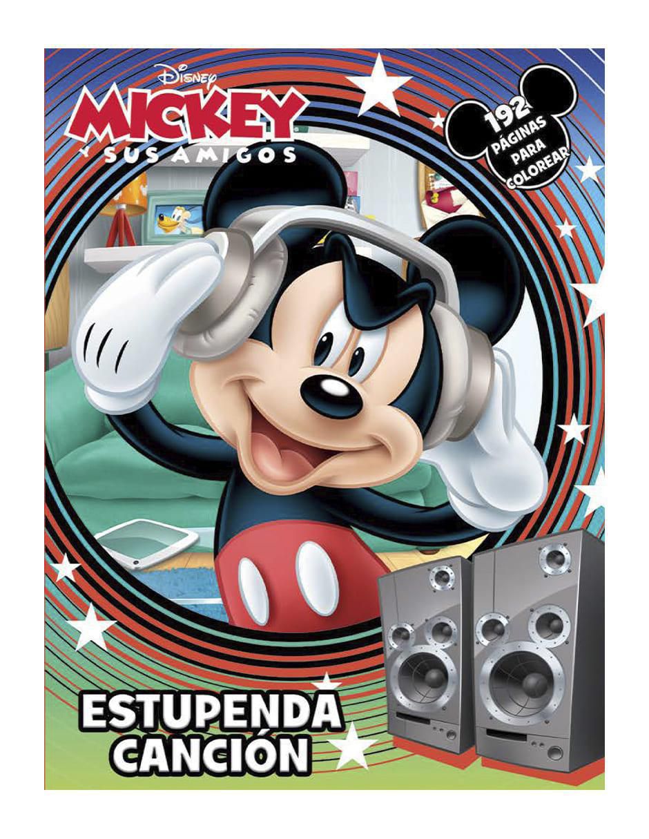 Libro para colorear Disney Mickey y sus amigos Grupo Bestway
