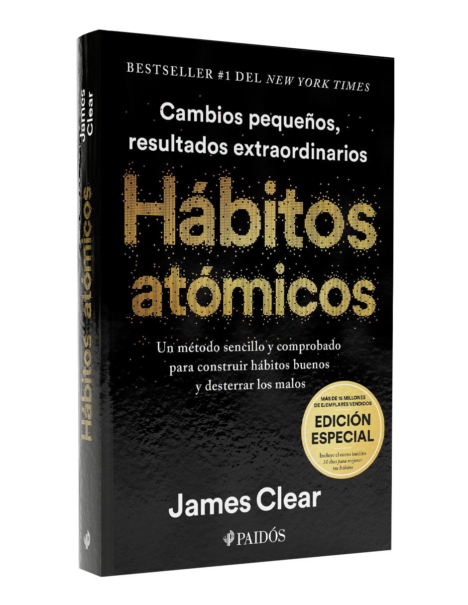 Libro Hábitos atómicos. Edición especial TD de James Clear