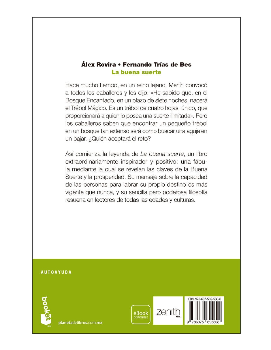Libro La Buena Suerte de Fernando Trías de Bes