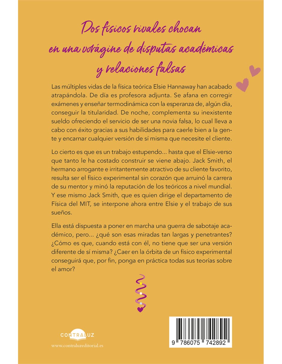 Libro La teoría del amor de Ali Hazelwood