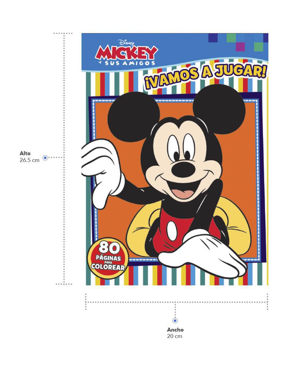 Libro Libro para colorear Disney Mickey y Sus Amigos de 2