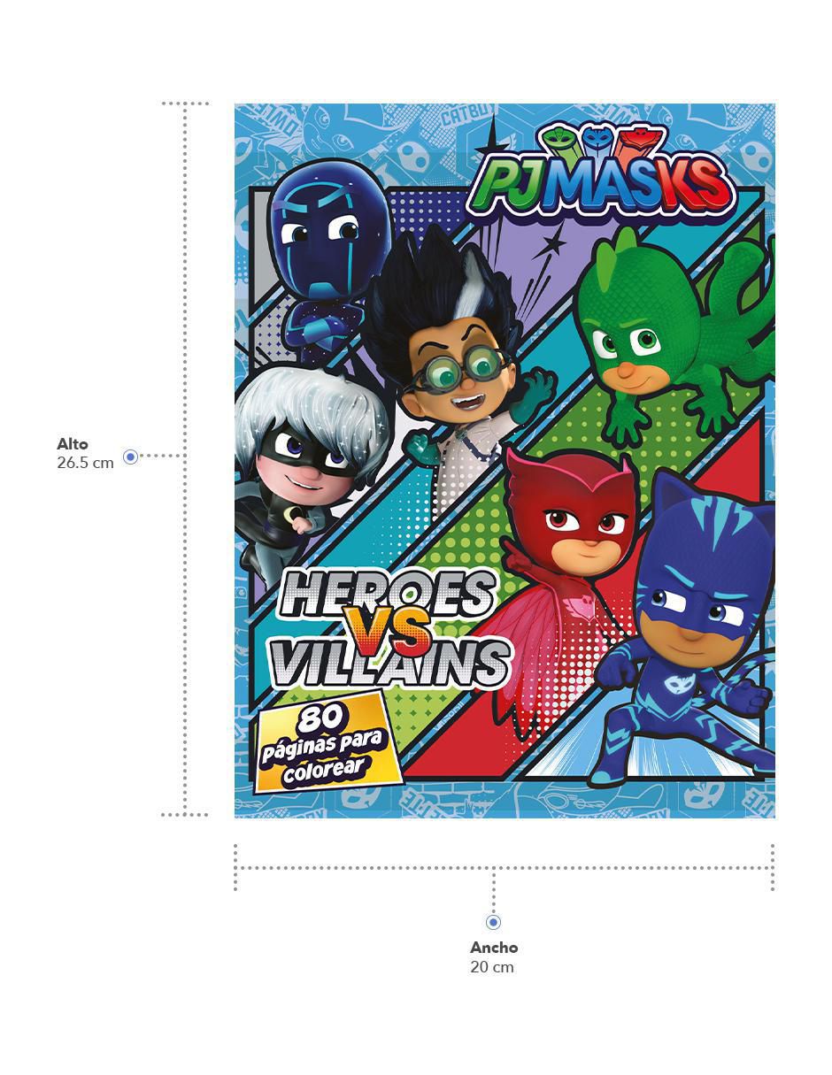 Libro para Colorear PJMASKS Grupo Bestway 2