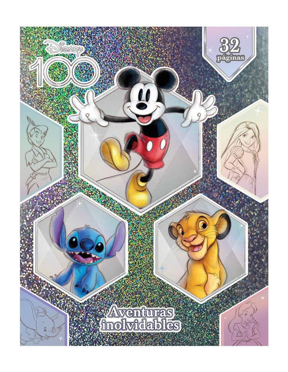 Libro Libro para colorear con portada holográfica Disney 100 Clásicos de Libro Libro para colorear con portada holográfica Disney 100 Clásicos de
