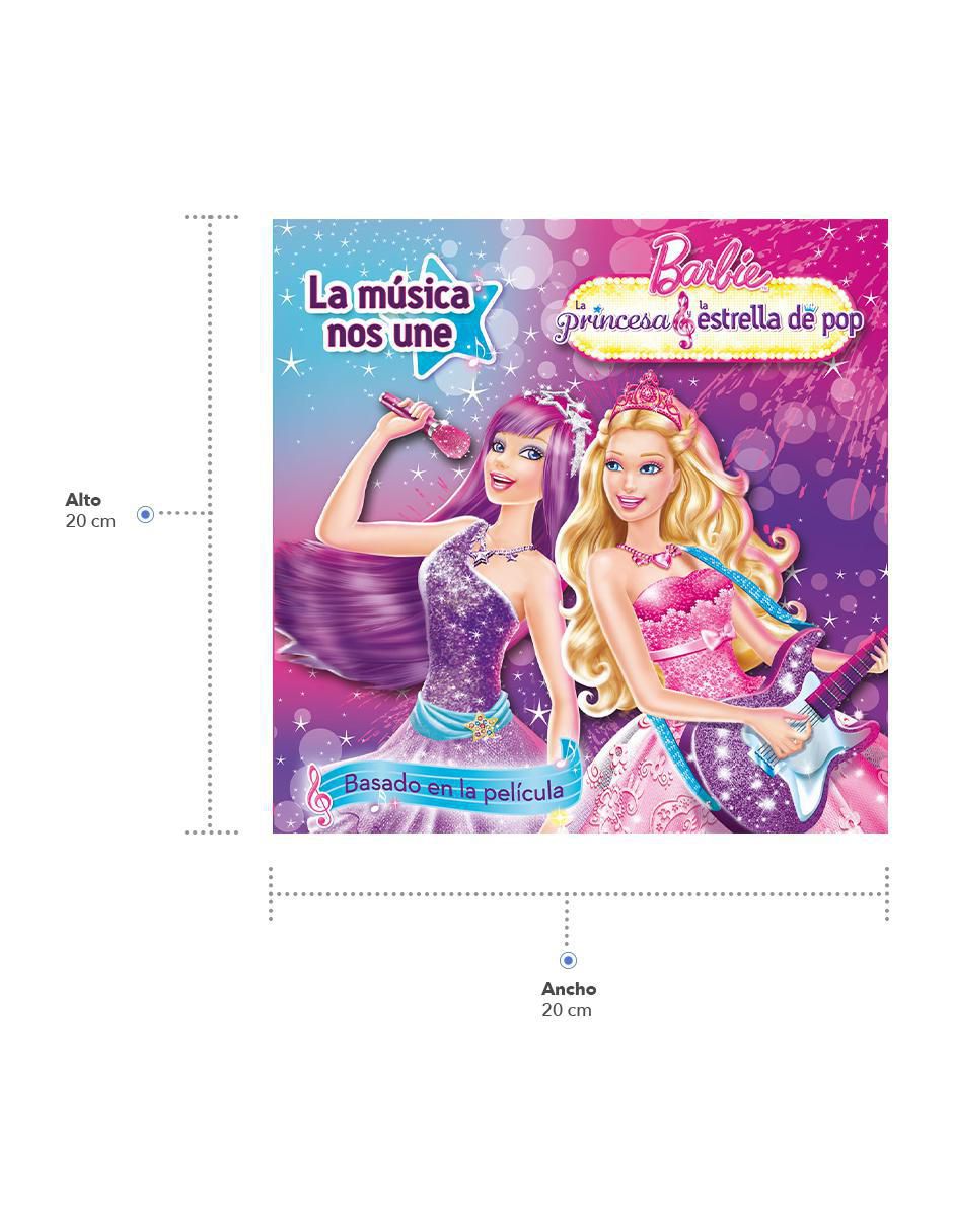 Libro Barbie La Princesa y La Estrella de Pop de Great Moments Publishing 2