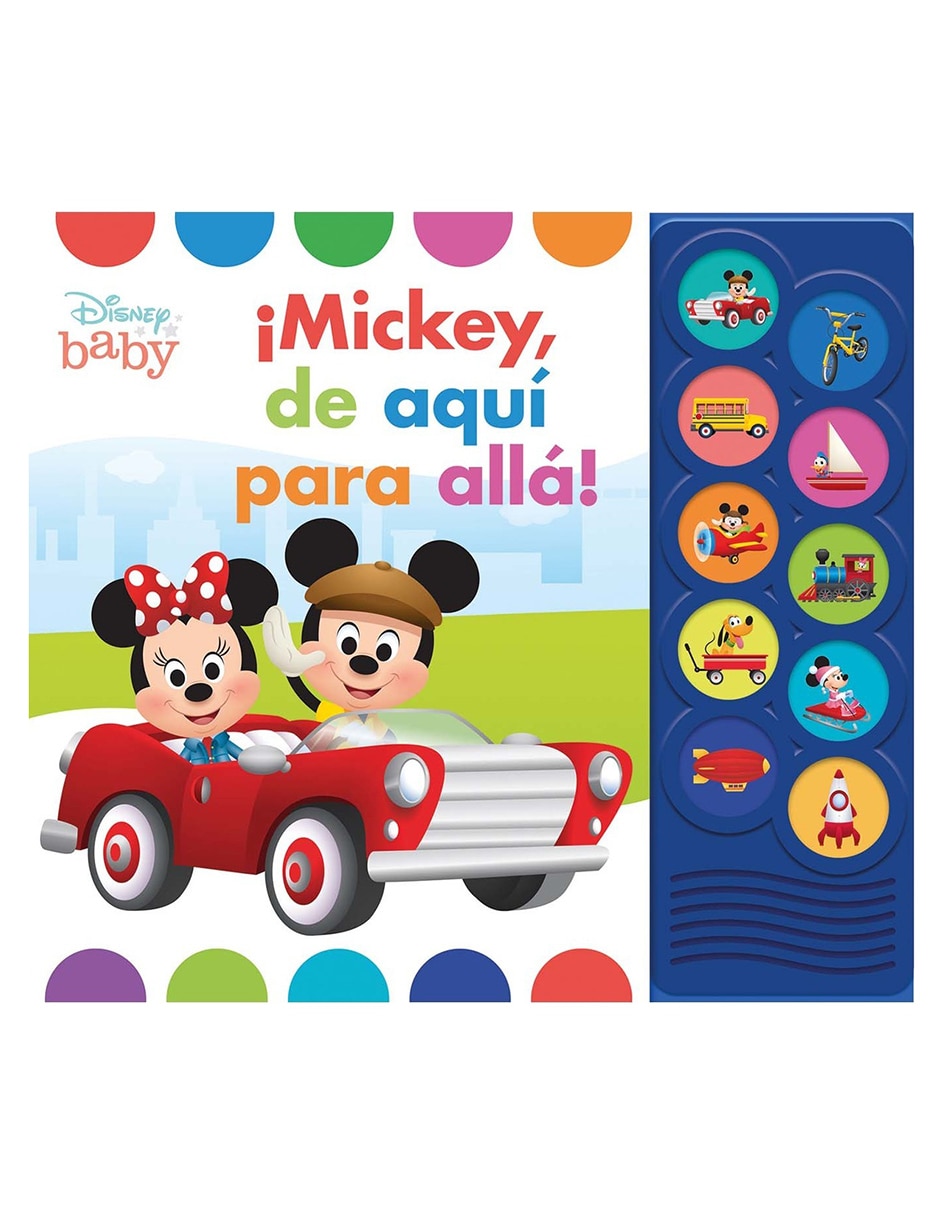 Libro Mickey de aquí para allá Libro Mickey de aquí para allá