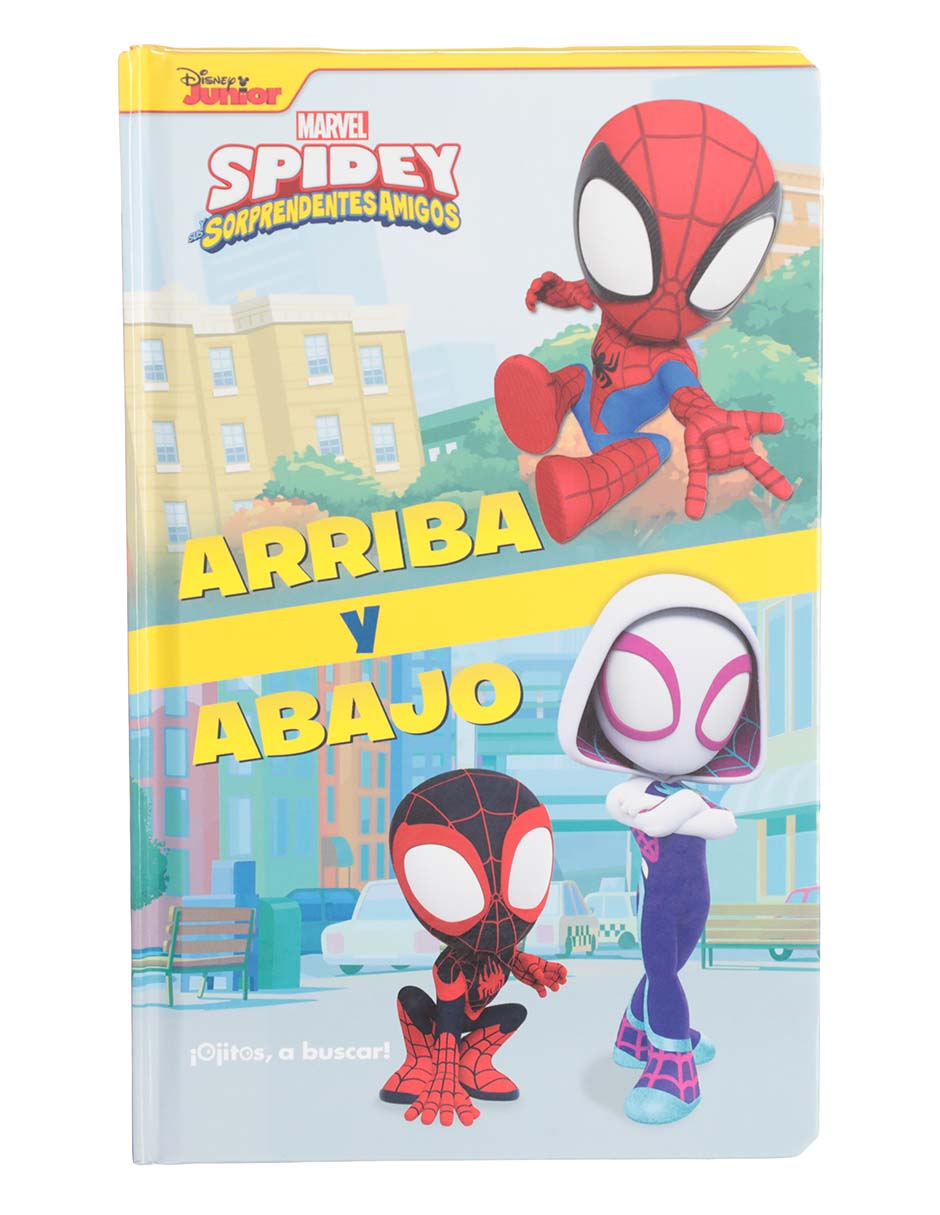 Libro Marvel Spidey y sus sorprendentes amigos Arriba y abajo PI Kids Libro Marvel Spidey y sus sorprendentes amigos Arriba y abajo PI Kids