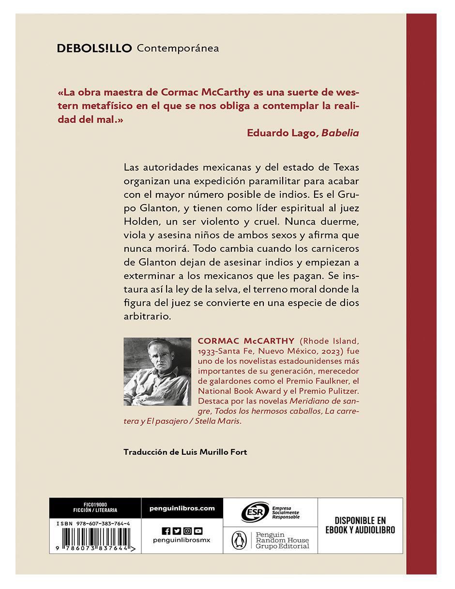 Libro Meridiano de sangre 3