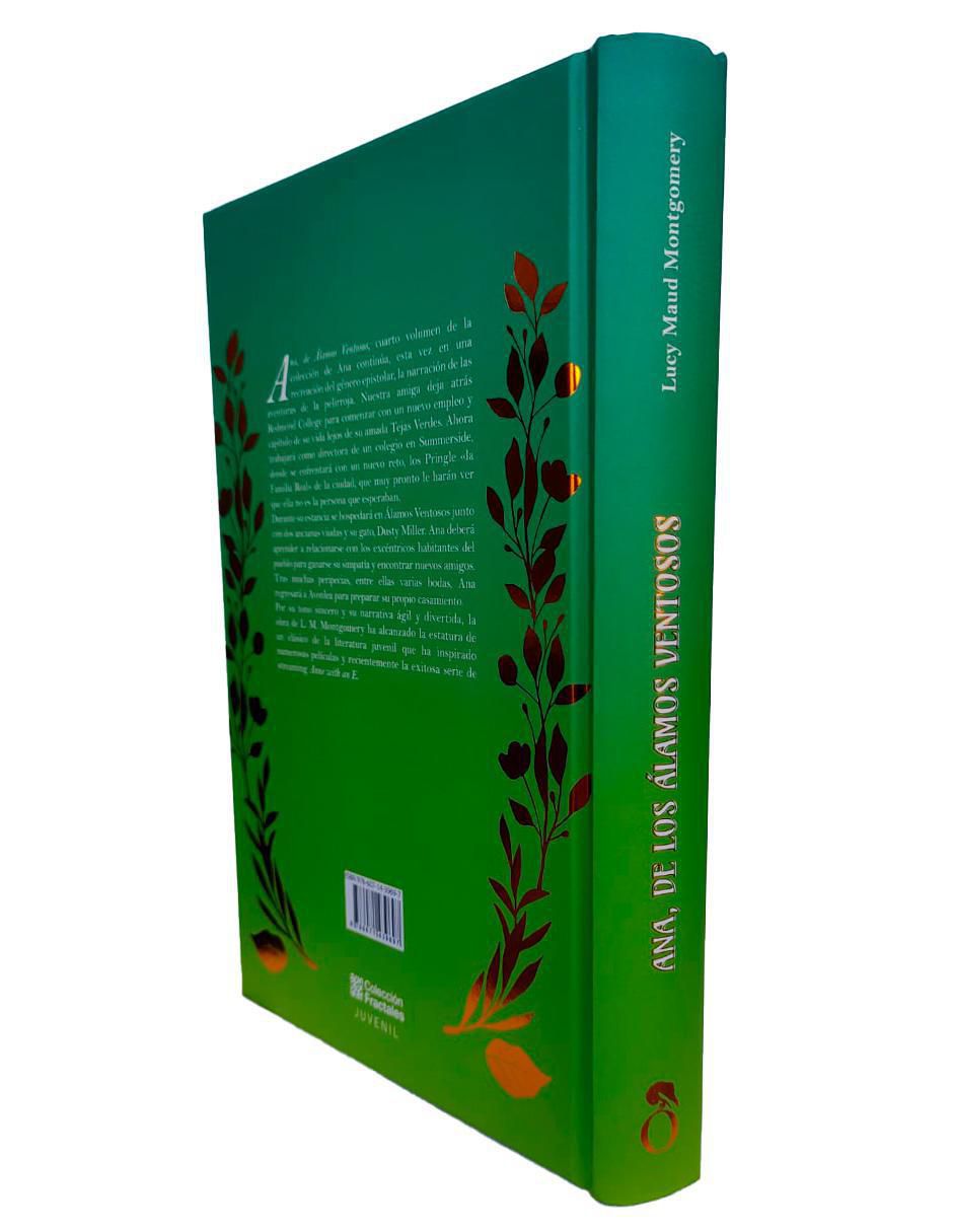 Libro Ana, de los Álamos Ventosos de Lucy Maud Montgomery