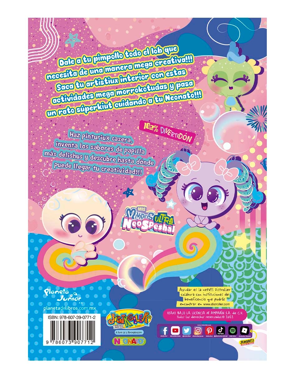 Libro Neonatos mi primer libruko de arte y neonatos de Distroller 4