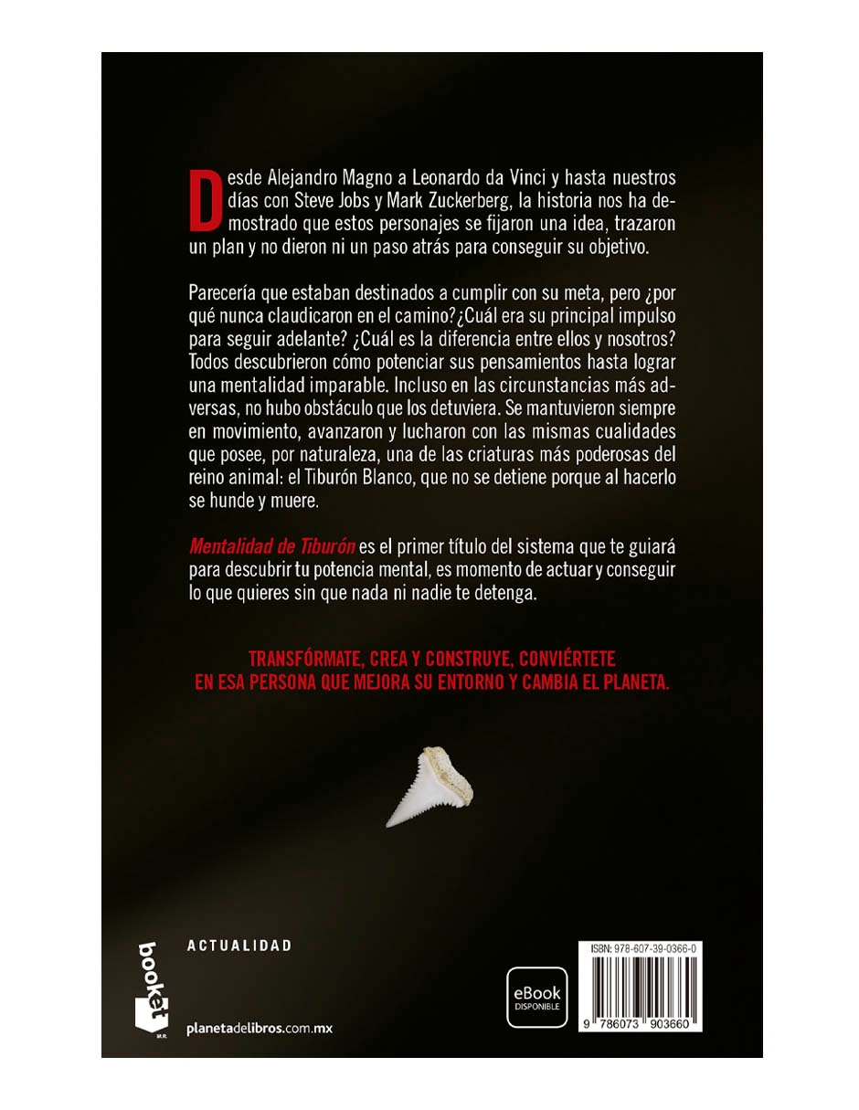 Libro Mentalidad De Tiburon de Manuel Sotomayor