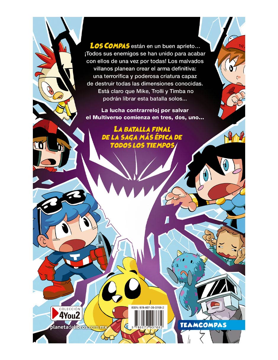 Libro Compas 10: Los Compas y El Fin del Multiverso de Mikecrack/El Trolin et al