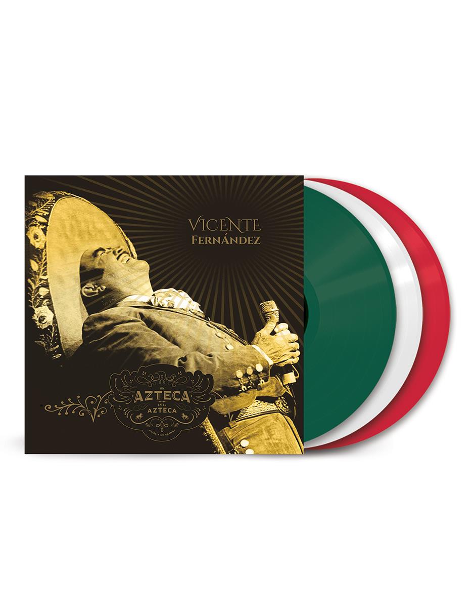 Un Azteca en el Azteca de Vicente Fernández CD + DVD Un Azteca en el Azteca de Vicente Fernández CD + DVD