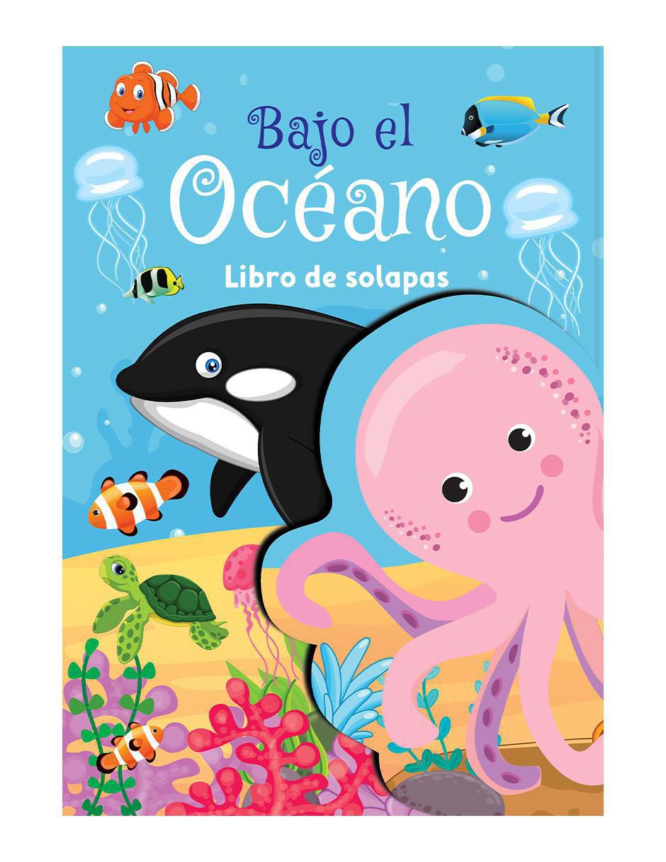 Libro infantil interactivo: Bajo El Océano con solapas de
