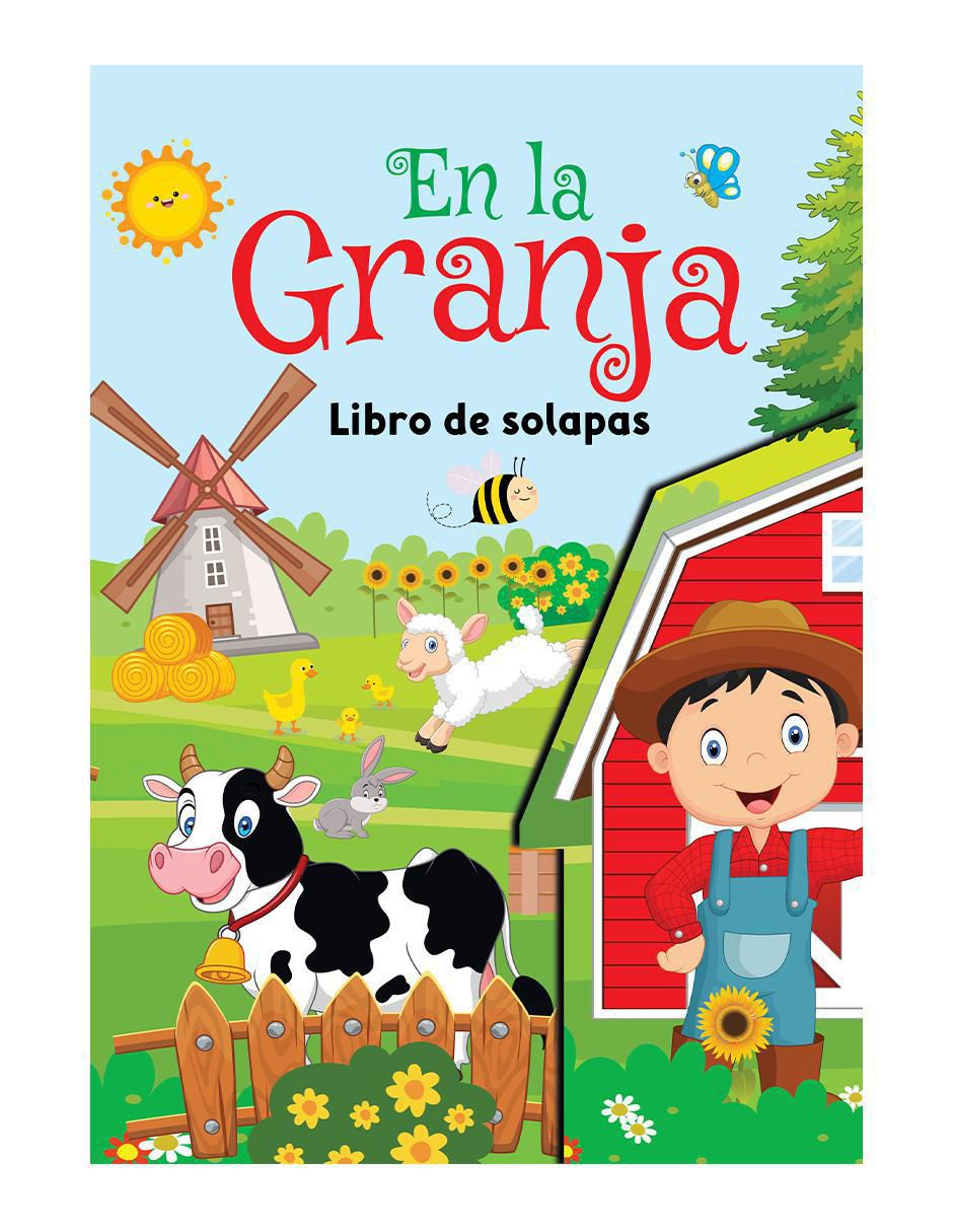 Libro infantil interactivo: En la granja con solapas de Libro infantil interactivo: En la granja con solapas de