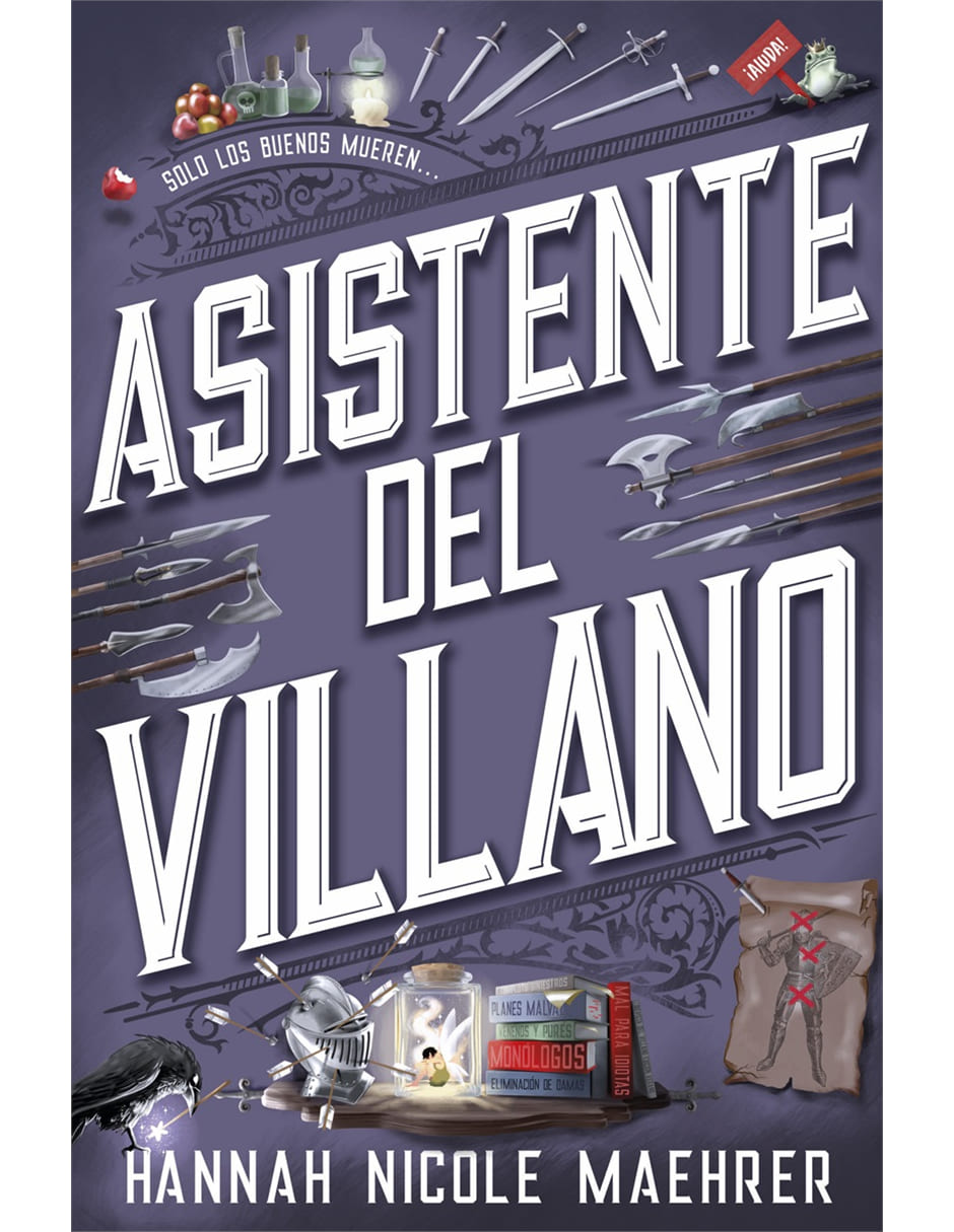 Libro Asistente del villano de Maehrer, Hannah Nicole