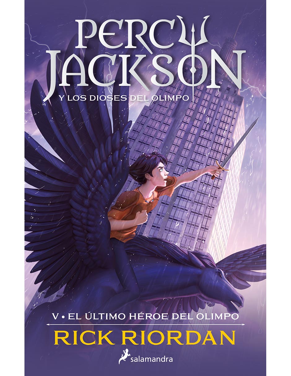 Libro El Último Heroe del Olimpo Percy Jackson