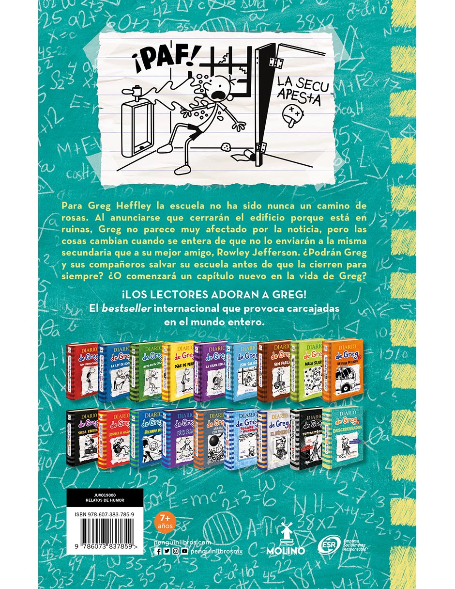 Libro Diario de Greg 18 Descerebrados de Jeff Kinney 3