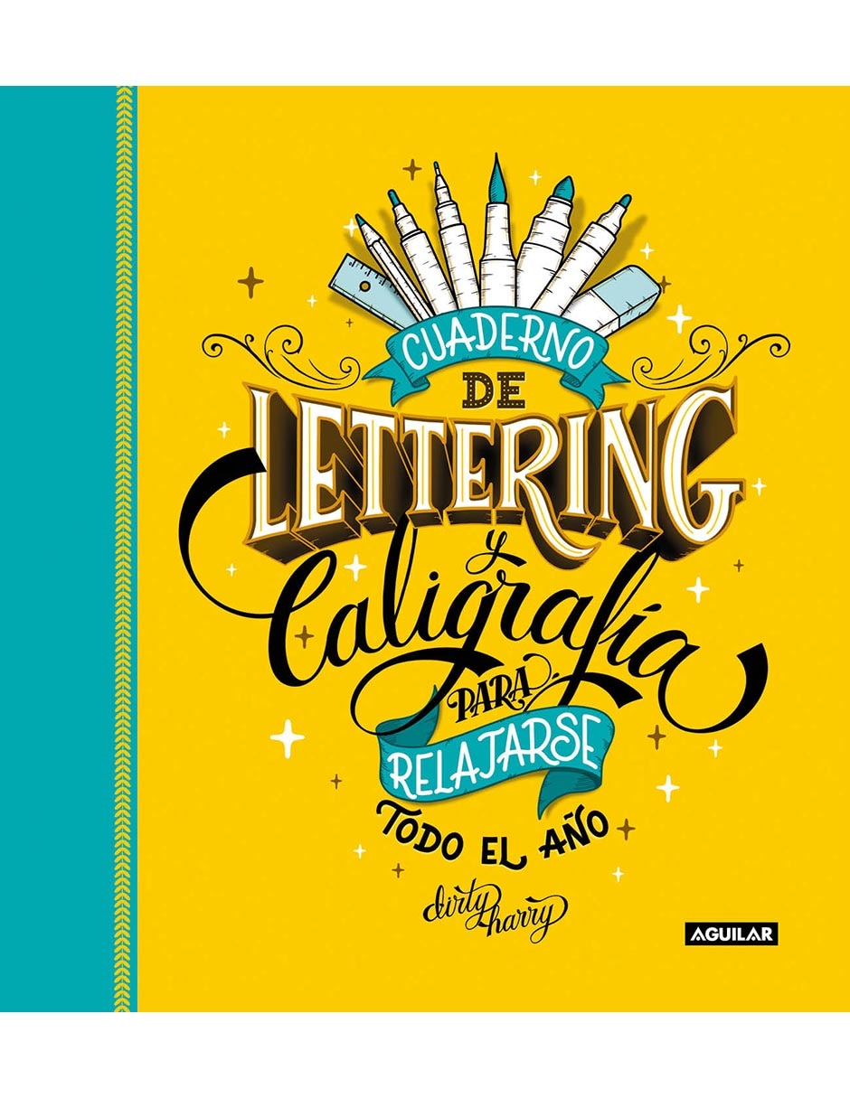 Libro Cuaderno de Lettering y Caligrafía de Dirty Harry 1