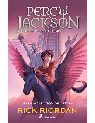 Libro La Maldición del Titán III: Percy Jackson de Rick Riordan Libro La Maldición del Titán III: Percy Jackson de Rick Riordan