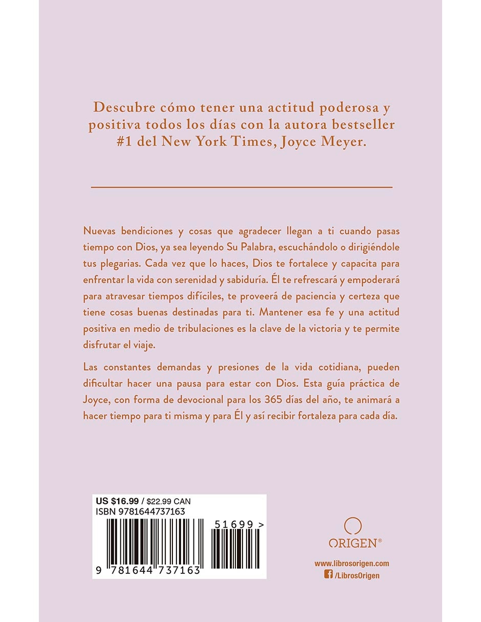Libro Fortaleza para cada día de Joyce Meyer