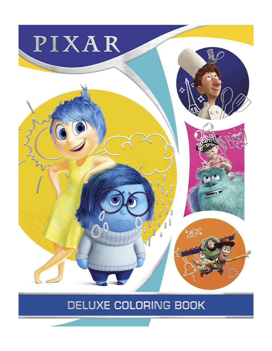 Imagen de producto Disney Pixar Libro para colorear deluxe versión 2 de