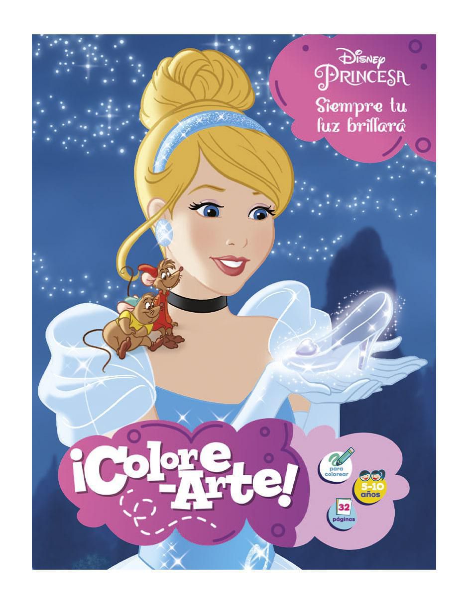 Disney ¡Colore-arte! Libro para colorear Princesa Cenicienta Versión 2 de Disney ¡Colore-arte! Libro para colorear Princesa Cenicienta Versión 2 de