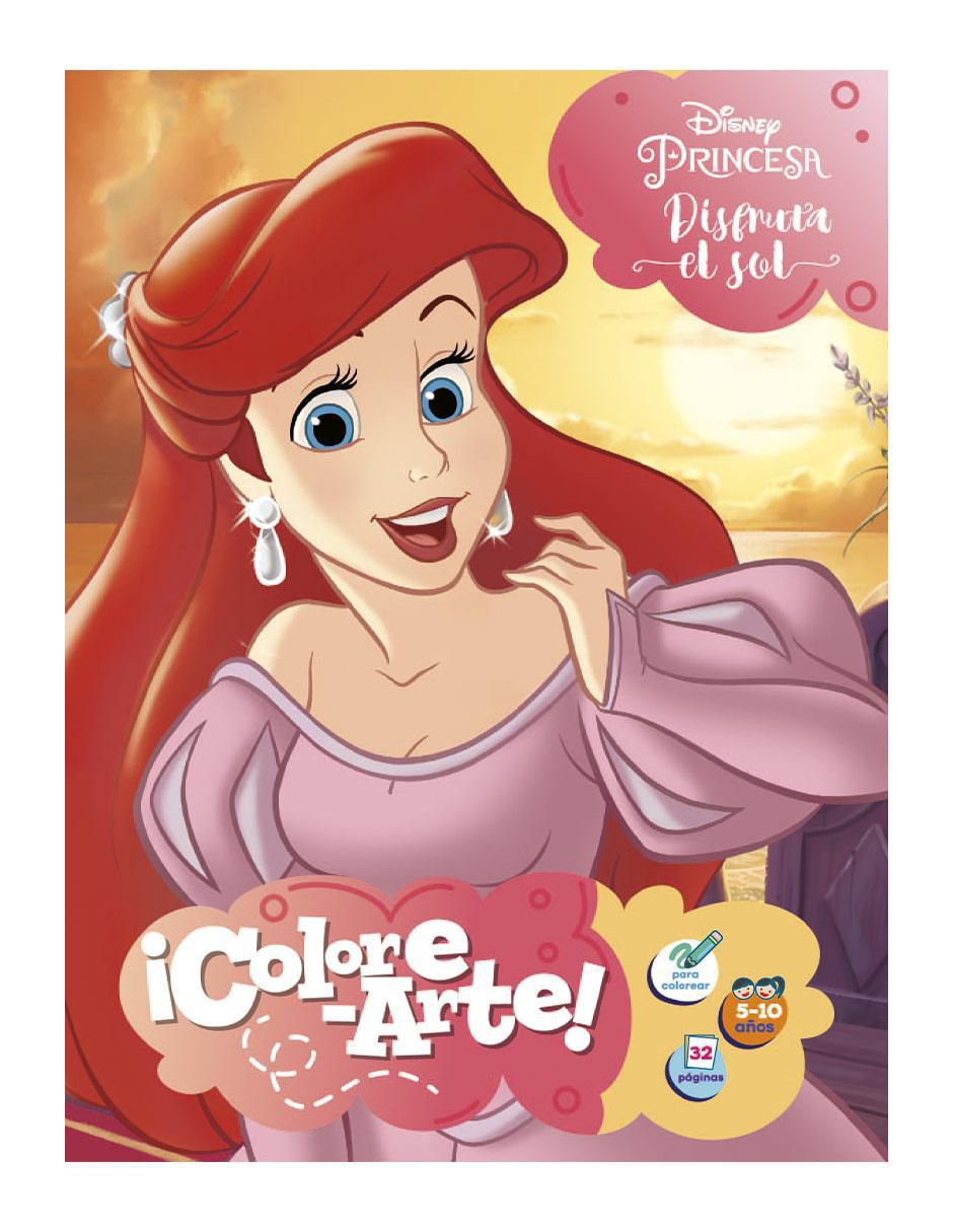 Disney ¡Colore-arte! Libro para colorear Princesa Ariel Versión 2 de