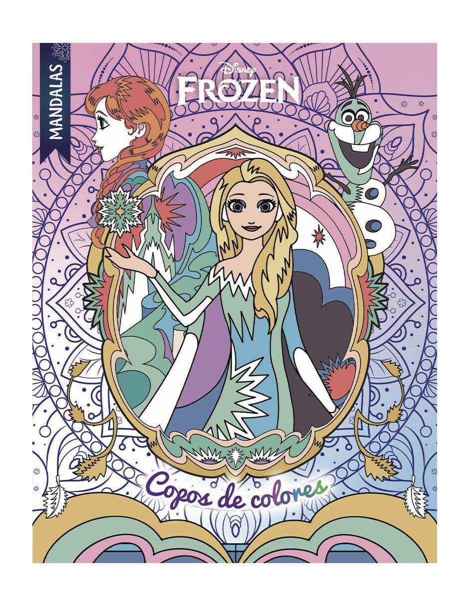 Disney Libro para colorear Mandalas Frozen Versión 2 de Disney Libro para colorear Mandalas Frozen Versión 2 de