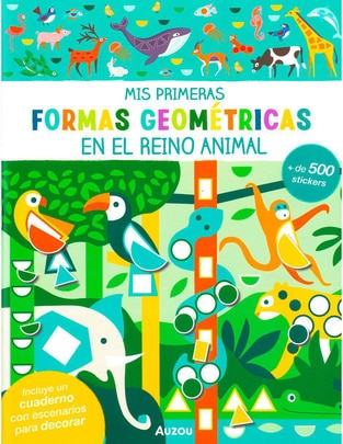 Libro Mis Primeras Formas Geométricas En El Reino Animal de Nadia Taylor 1