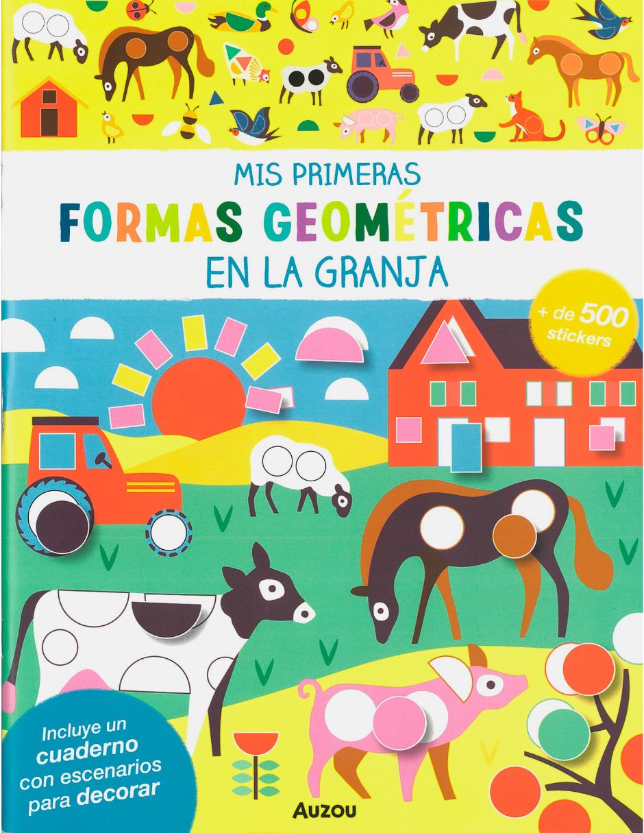 Libro Mis Primeras Formas Geométricas Mundo Animal de Nadia Taylor 1