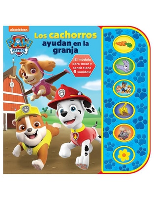 Libro Los cachorros ayudan en la granja de Paw Patrol