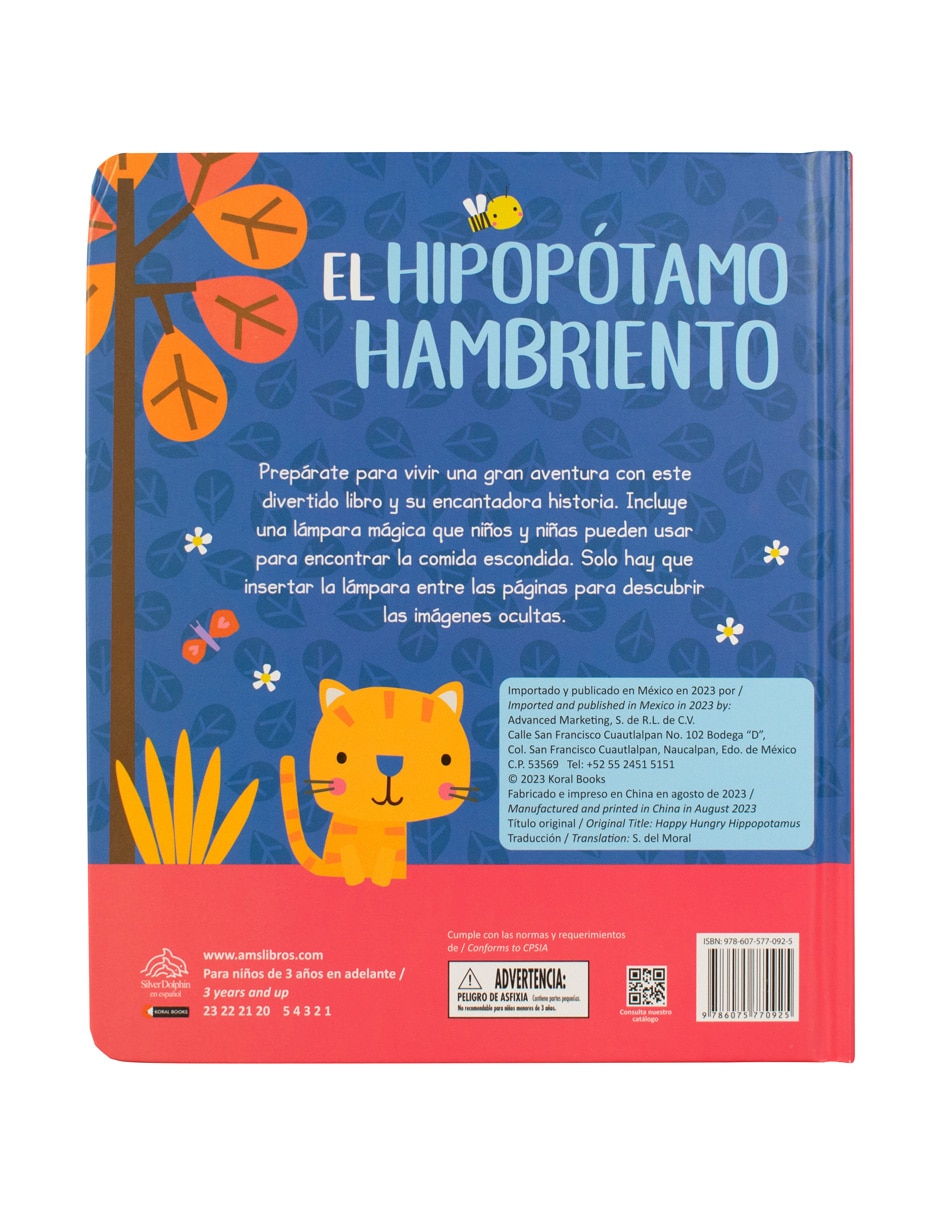 Libro El Hipopótamo hambriento de Silver Dolphin