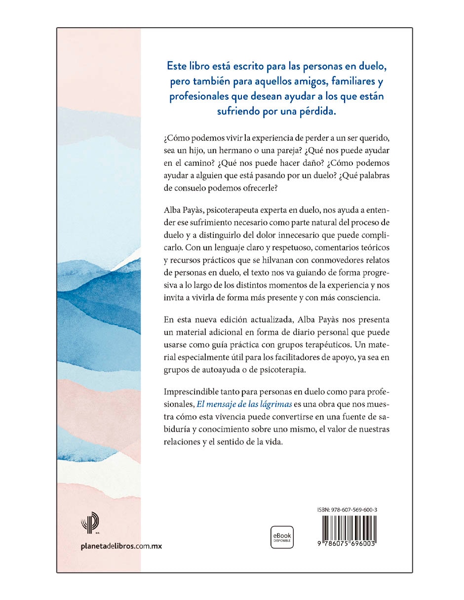 Libro El mensaje de las lágrimas Paidós 2