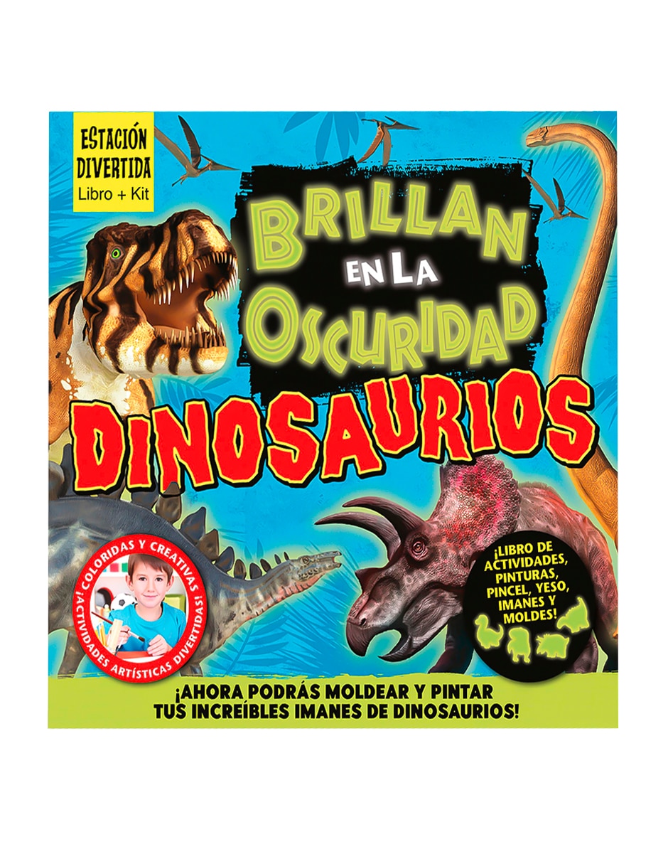 Imagen de producto Libro Brilla en la Obscuridad Dinosaurios de Lexus
