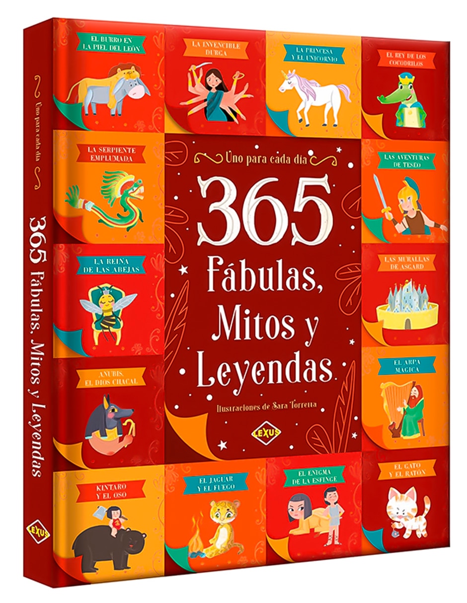 Libro 365 Fábulas Mitos y Leyendas de Lexus