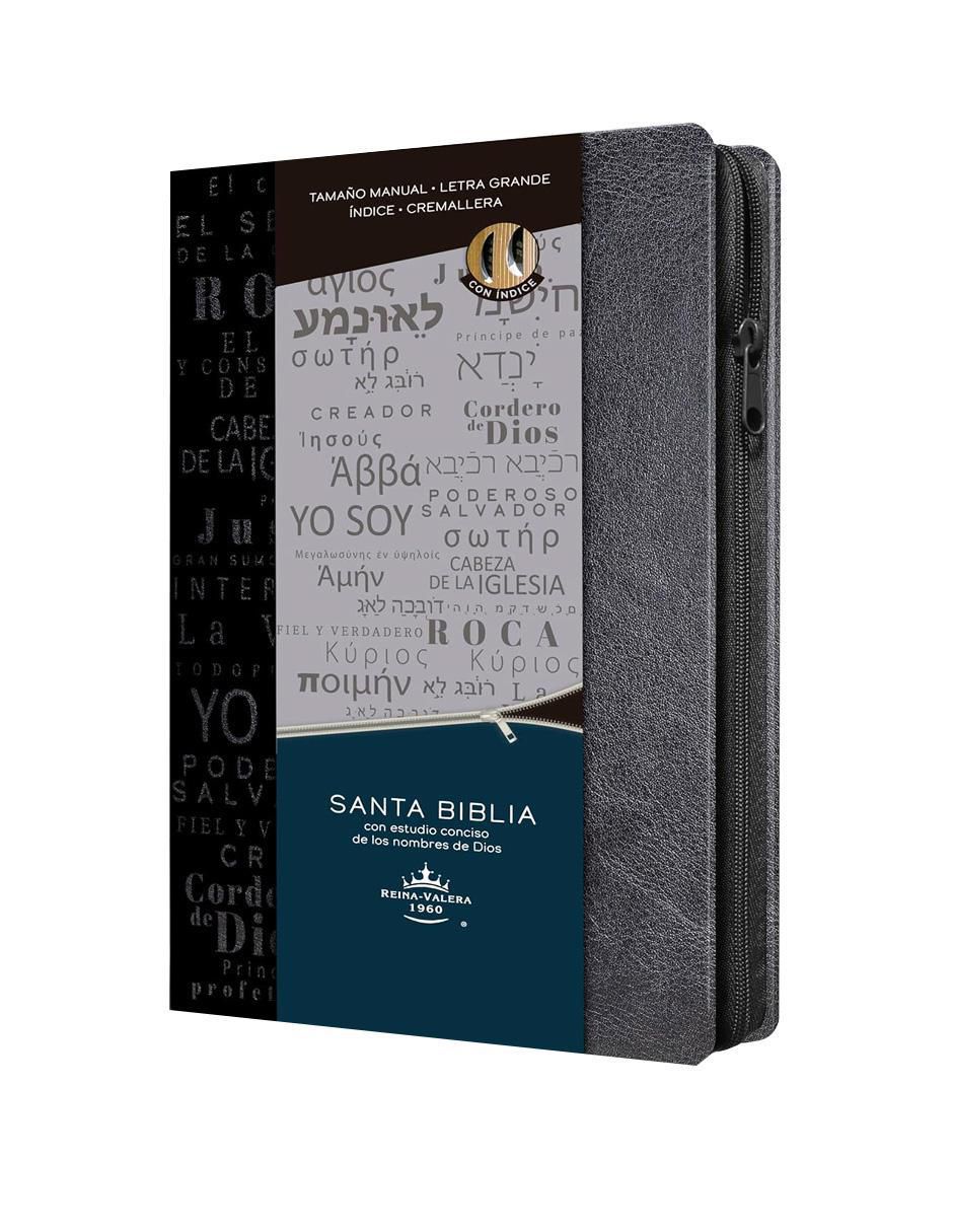 Libro Santa Biblia con estudio conciso de los nombres de Dios de Reina Valera Libro Santa Biblia con estudio conciso de los nombres de Dios de Reina Valera