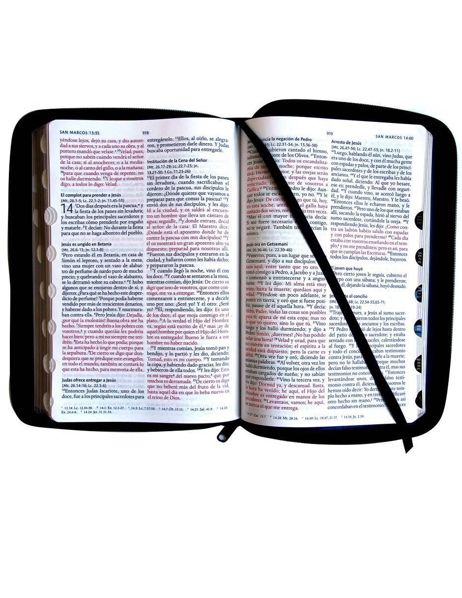 Libro Santa Biblia con estudio conciso de los nombres de Dios de Reina Valera