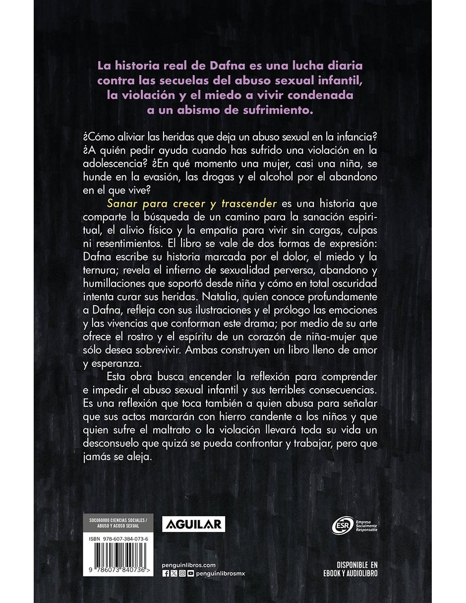 Libro Sanar para Crecer y Trascender de Dafna Viniegra
