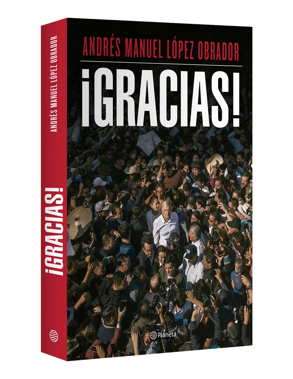 Libro Gracias de Andres Manuel Lopez Obrador