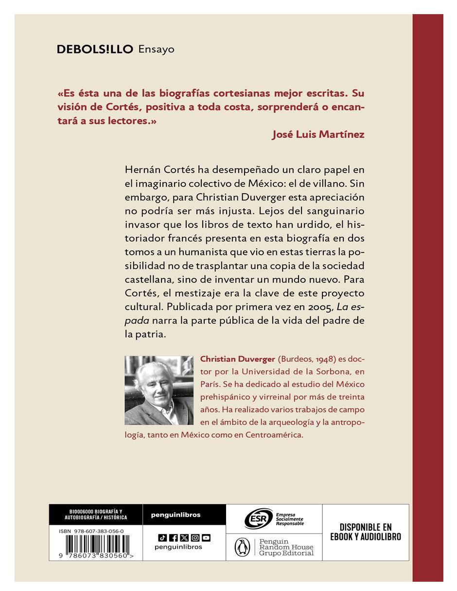Libro Vida De Hernán Cortés. La Espada Autor Duverger, Christian de Christian Duverger 2