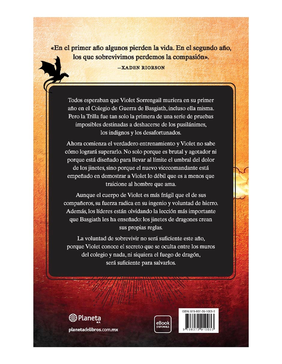 Libro Alas de hierro de Rebecca Yarros