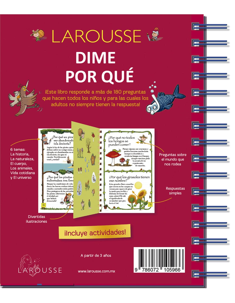 Libro Dime por qué de Ediciones Larousse