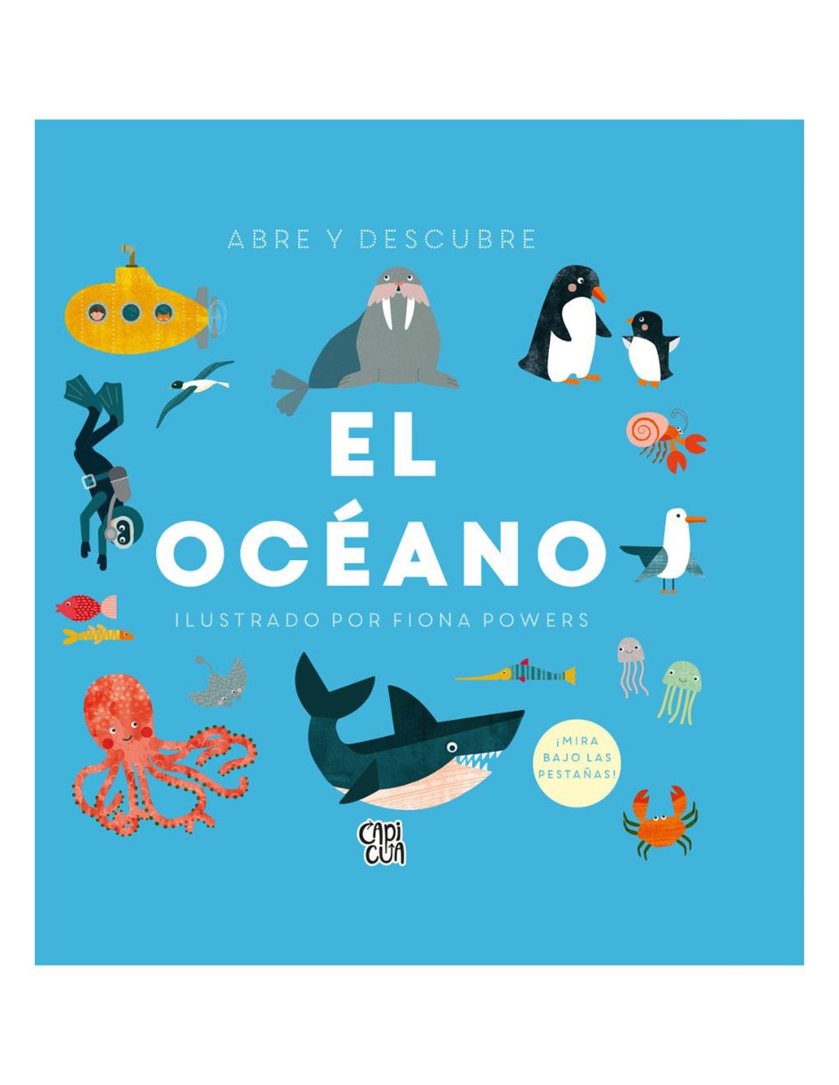Libro Abre y Descubre El Océano de Fiona Powers