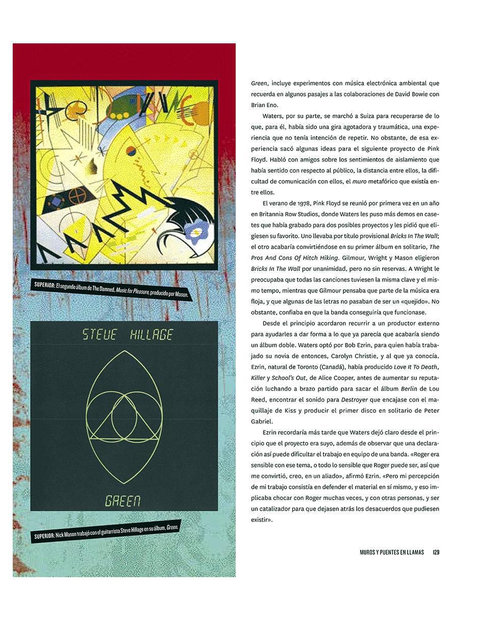 Libro Pink Floyd Tras el Muro de Hugh Fielder