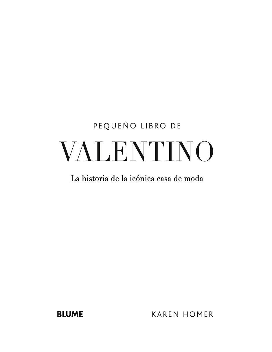 Pequeño Libro De Valentino de Karen Homer