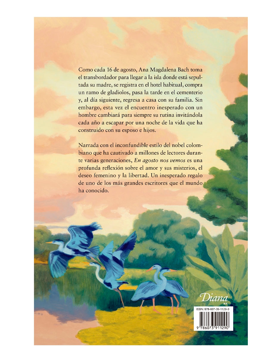 Libro En Agosto nos Vemos TD de Gabriel Garcia Marquez