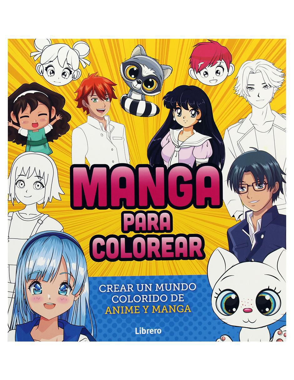 Libro Manga para Colorear Libro Manga para Colorear
