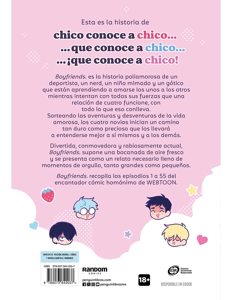 Libro Boyfriends de Refrainbow