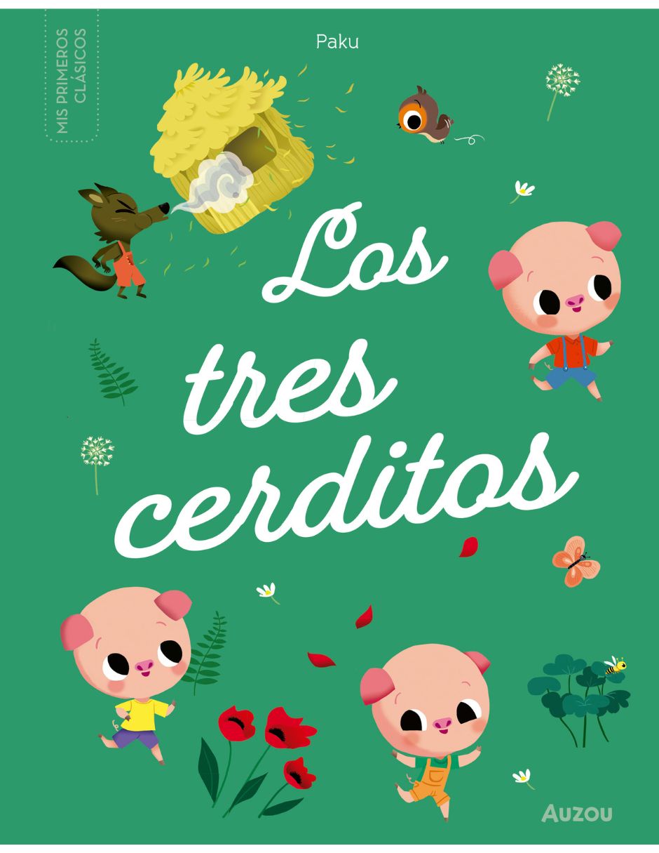 Libro Pequeños Clásicos Los Tres Cerditos de Paku 1
