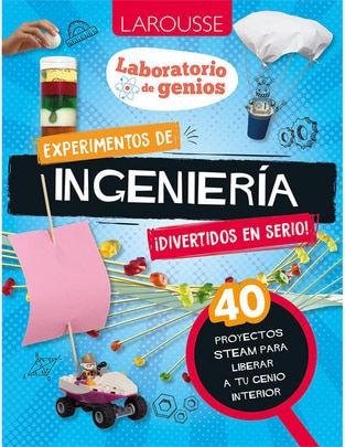 Libro Laboratorio de genios experimentos de ingeniería de Luckett, Kate